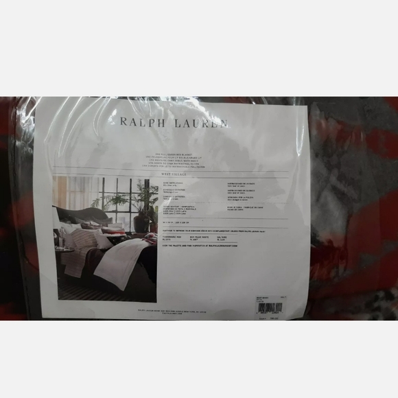 Ralph Lauren RARE West Village Wythe Navajo Queen Wool Blanket - Picture 10 of 11